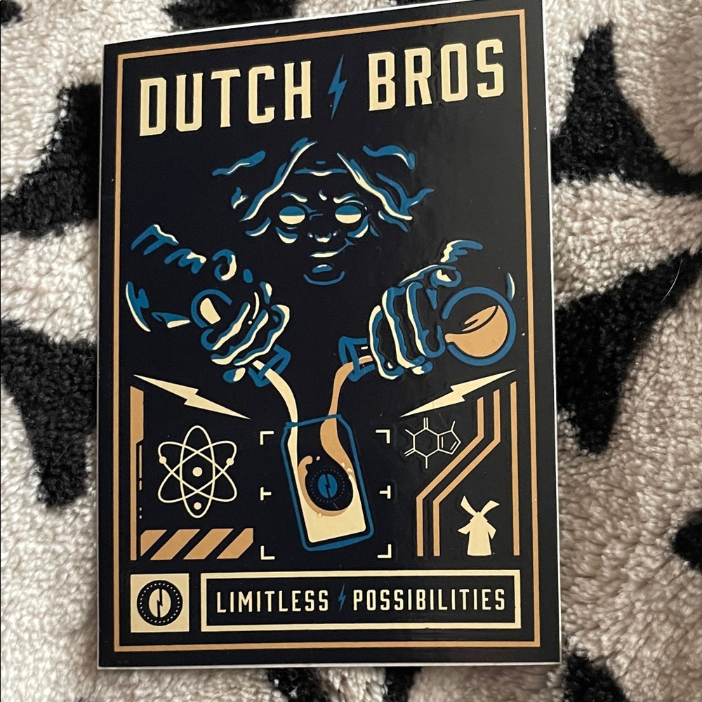 Dutch Bros Limitless Possibilities sticker